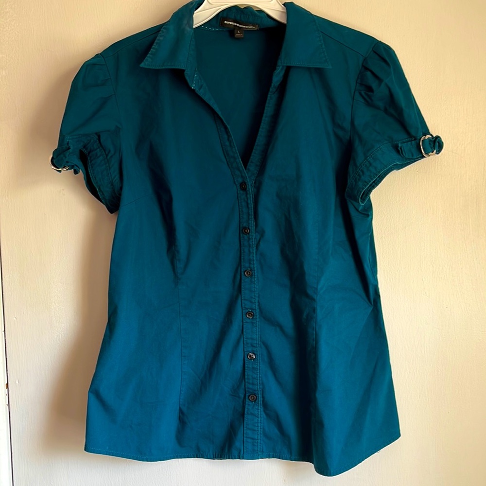 Express short sleeve blouse